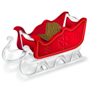 santa,sleigh icon