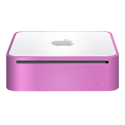 mac,mini,finshed,pink icon
