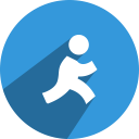 aim, media, network, social svg vector icon