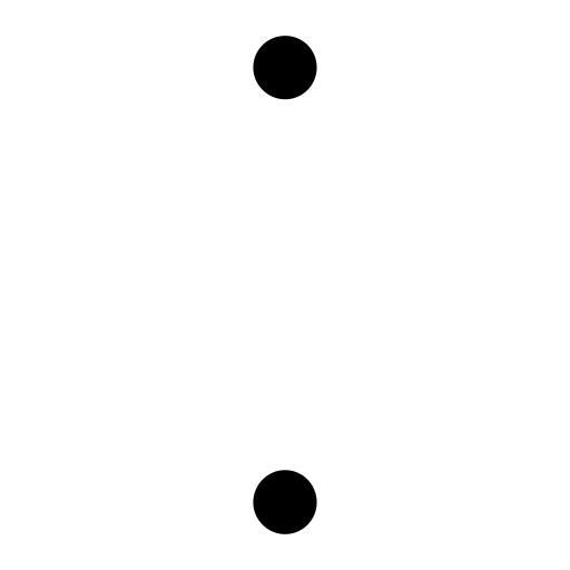 Digital Colon svg vector icon