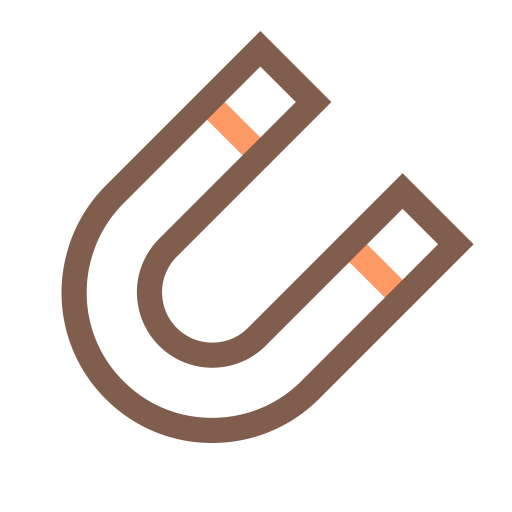 Magnet svg vector icon