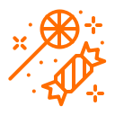 candy, halloween, or, sweets, treat, trick svg vector icon