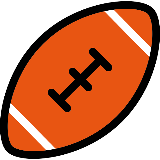 American Football svg vector icon