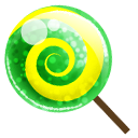 candy,green icon