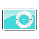 2g, ipod, shuffle, teal icon