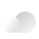 cloud, clouds, cloudy, forecast, weather svg vector icon