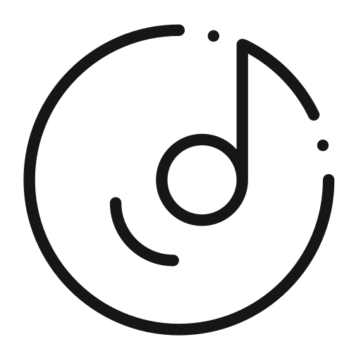 Music svg vector icon