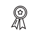 medal, prize svg vector icon