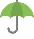 forecast, protection, rain, umbrella, weather svg vector icon