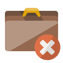 briefcase,close icon
