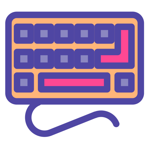 Keyboard svg vector icon