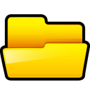 generic,folder,yellow,open icon