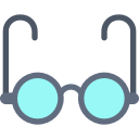 eye, glasses, office, vision svg vector icon