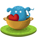 love,basket,win,valentine icon