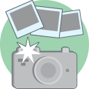camera, digital, photo, photography svg vector icon