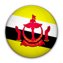brunei, flag, of icon