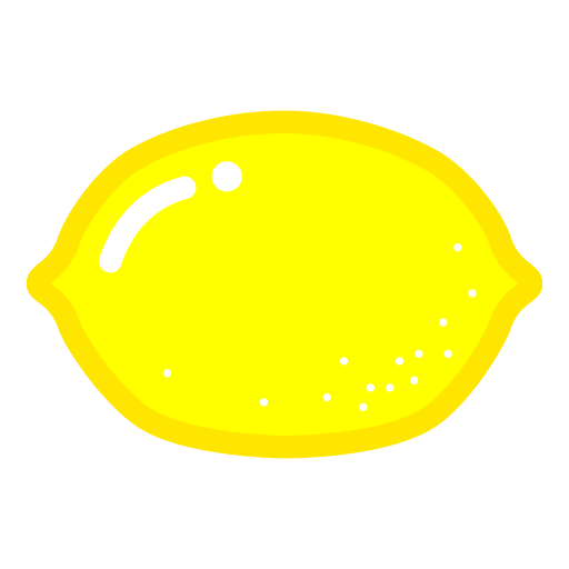 Lemon svg vector icon