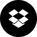 dropbox, media, social, website svg vector icon