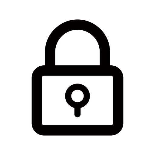 Password svg vector icon