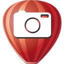 corel, paint, photo icon