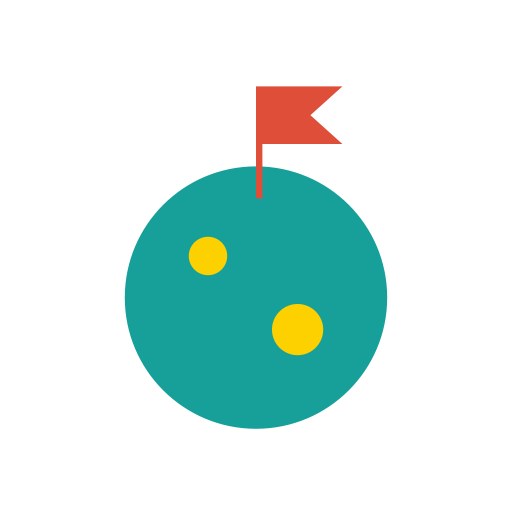 Cosmic Planet svg vector icon