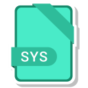 document, extension, file, sys svg vector icon