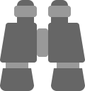 find, finder, hunter, magnifier, search, stalker svg vector icon