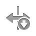 flip,horizontal,down icon