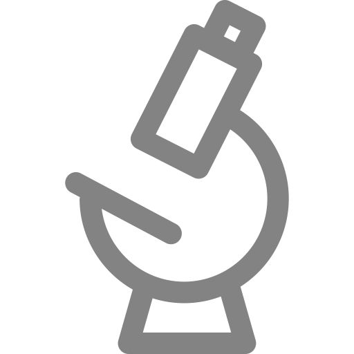 Microscope svg vector icon