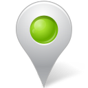 chartreuse, inside, mapmarker, marker icon