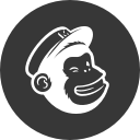 circle, mailchimp, round svg vector icon