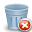 delete, garbage, trashcan icon