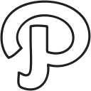 media, network, path, social svg vector icon