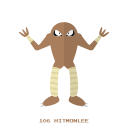 fight, hitmonlee, kanto, pokemon svg vector icon