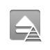 eject,pyramid icon