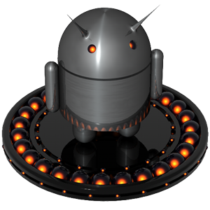 android,orange icon