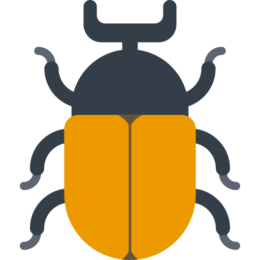 Beetle svg vector icon