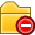 delete, folder icon