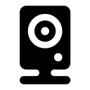 webcam svg vector icon