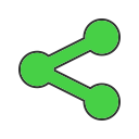global, interface, internet, media, share, social, web svg vector icon