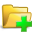 add, folder, open icon