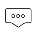 chat, talk svg vector icon