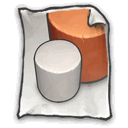 three,dimensional,model,file icon