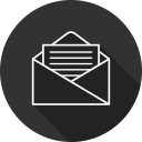 communication, email, envelope, letter, mail, message, send svg vector icon