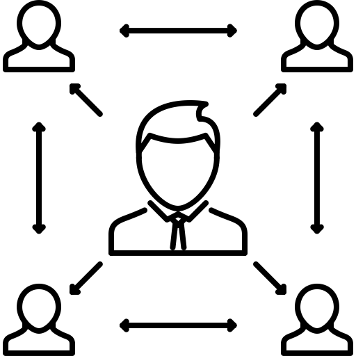 Employees, Staff, Structure, Management svg vector icon