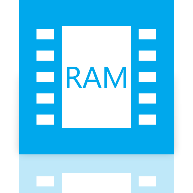 mirror, ram icon