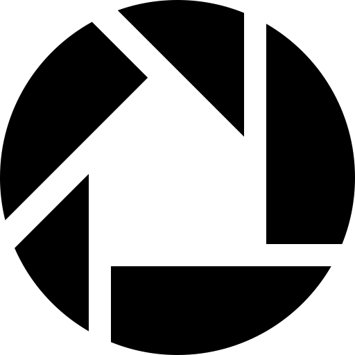 Picassa svg vector icon