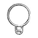 bulb, idea, lamp, productivity, shape, social svg vector icon