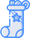 christmas, stocking, xmas svg vector icon