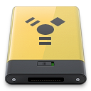 firewire, yellow icon